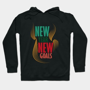 New Year New Goals!! Colorful Hoodie